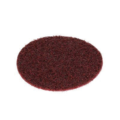 3M Products Scotch-Brite 07451 SC-DH Series No-Hole Surface Conditioning Disc, 4 in, Medium Grade, A