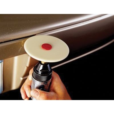 3M Products Scotch-Brite 07502 Molding Adhesive and Stripe Removal Disc, 6 in, 2800 rpm — White — view 2