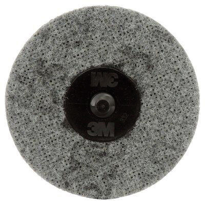 3M Products Scotch-Brite 07514 SC-DR Series No-Hole Surface Conditioning Disc, 3 in, Super Fine Grad