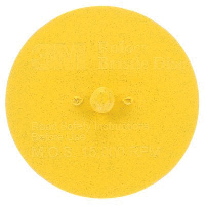 3M Products Scotch-Brite 07527 Straight Bristle Disc, 3 in Dia, 80 Grit, Medium Grade, Aluminum Oxid