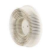 3M Products Scotch-Brite 07529 Straight Bristle Disc, 3 in Dia, 120 Grit, Aluminum Oxide — White — view 3
