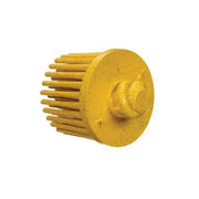 3M Products Scotch-Brite 07531 Straight Bristle Disc, 1 in Dia, 80 Grit, Aluminum Oxide — Yellow — view 4