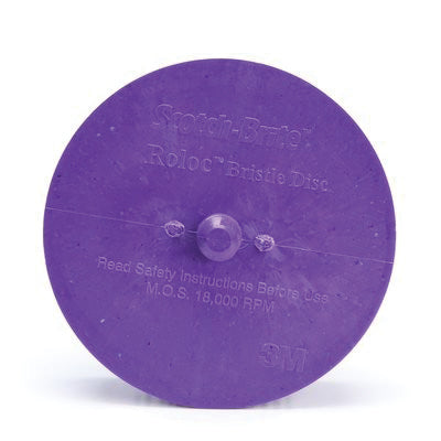 3M Products Scotch-Brite 07537 Body Man's Bristle Disc, 3 in Dia, 36 Grit, Very Coarse Grade, Cerami — view 4