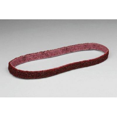3M Products Scotch-Brite 08857 SC-BS Series Non-Woven Surface Conditioning Belt, 1/2 in W x 18 in L, — view 3