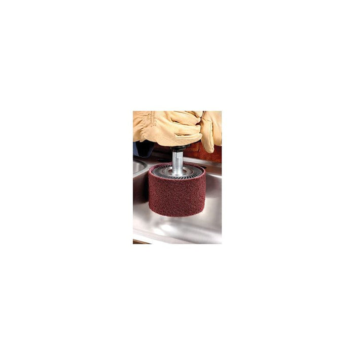 3M Scotch-Brite 14502 Surface Conditioning Belt, 13 in L x 3/8 in W, Medium-Grade, Aluminum Oxide Ab — view 4