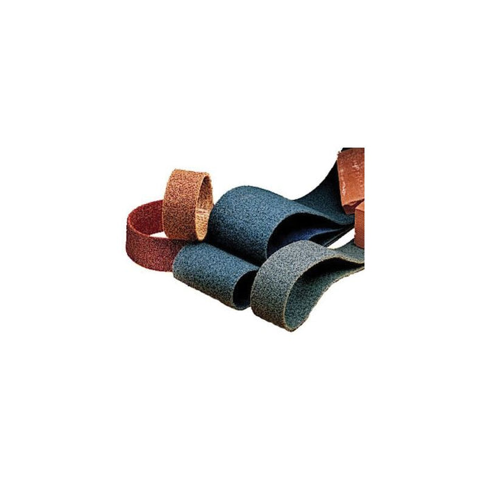 3M Scotch-Brite 14502 Surface Conditioning Belt, 13 in L x 3/8 in W, Medium-Grade, Aluminum Oxide Ab — view 2