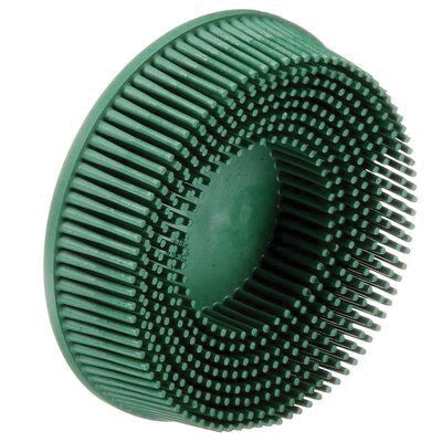 3M Products Scotch-Brite 18734 Tapered Bristle Disc, 3 in Dia, 50 Grit, Coarse Grade, Aluminum Oxide — view 2