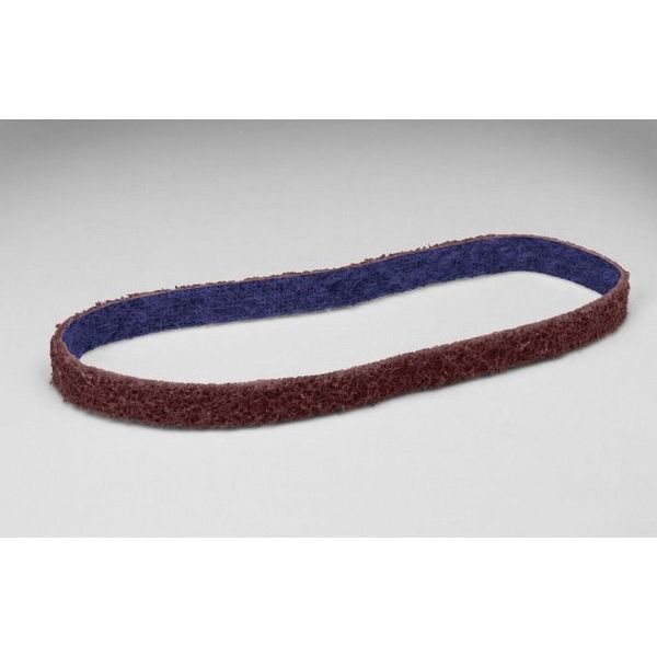 3M Products Scotch-Brite 64457 DF-BL Series Non-Woven Durable Flex Belt, 1/2 in W x 12 in L, Medium — view 2