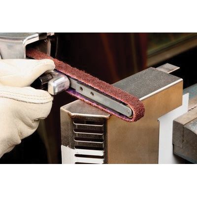 3M Products Scotch-Brite 64457 DF-BL Series Non-Woven Durable Flex Belt, 1/2 in W x 12 in L, Medium