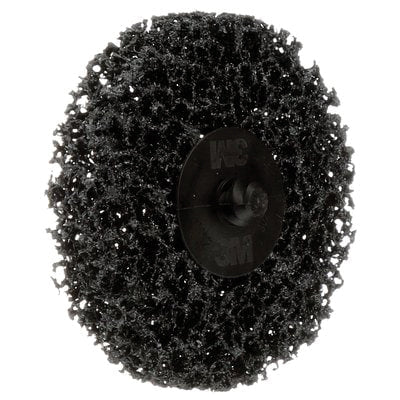 3M Products Scotch-Brite Roloc 89498 CR-DH Coating Removal Disc, 3 in Dia, Extra Coarse Grade, TR At