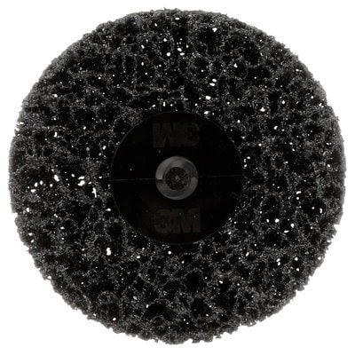 3M 89498 Roloc CR-DH Coating Removal Disc 3 in Extra Coarse Black TR Attachment