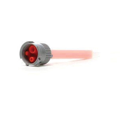 Scotch-Weld 69043 Square EPX Mixing Nozzle, 3.6 in Plastic, Orange