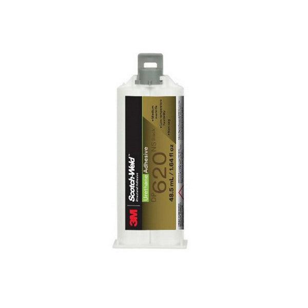 3M Products Scotch-Weld 96416 DP620NS Series Urethane Adhesive, 50 mL Syringe, Viscous, Black/Milky — view 2