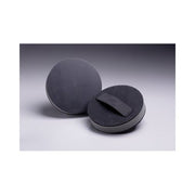 3M Products Stikit 05589 Regular Disc Hand Pad, 6 in Dia, 1 in THK, Black, PSA Attachment — view 2