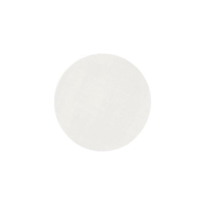 Trizact 568XA Coated Film Disc 27496, 5 in, White, Cerium Oxide, Film Backing, Hook and Loop