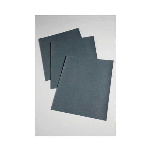 3M Wetordry Paper Sheet 431Q, 80 C-weight, 9 in x 11 in, 50/Pac, 250 ea/Case — Black