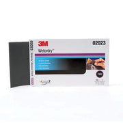 3M Products Wetordry 02022 401Q Abrasive Sheet, 5-1/2 in W x 9 in L, 1200 Grit, Fine Grade, Silicon