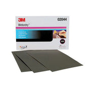 3M Products Wetordry 02044 401Q Abrasive Sheet, 5-1/2 in W x 9 in L, 2000 Grit, Fine Grade, Silicon — view 2