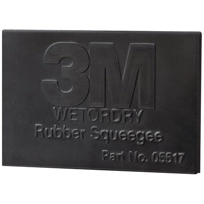 3M Products Wetordry 05518 Flexible Squeegee, Black