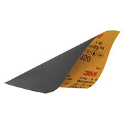 3M Products Wetordry 32040 Sandpaper, 9 in W x 11 in L, 320 Grit, Black, Wet/Dry — view 3