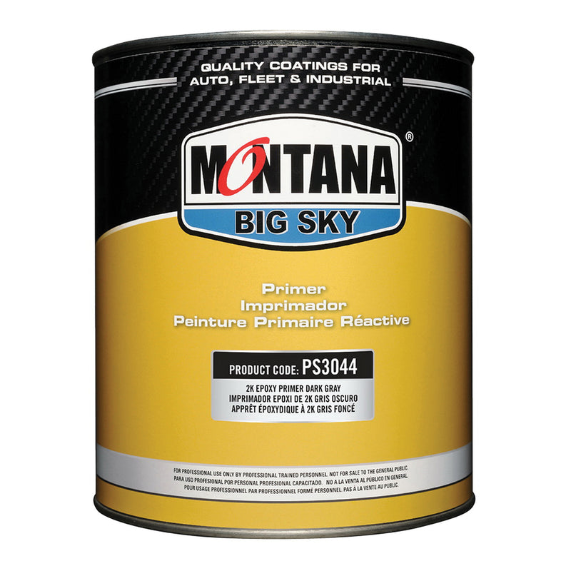 Big Sky PS3044-G Epoxy Primer, 1 gal, Dark Gray, 551 g/L VOC