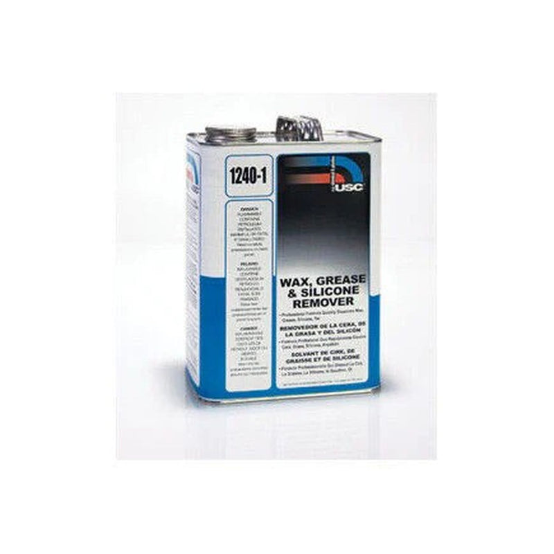 1240-1 Wax Grease and Silicone Remover, 1 gal, Clear