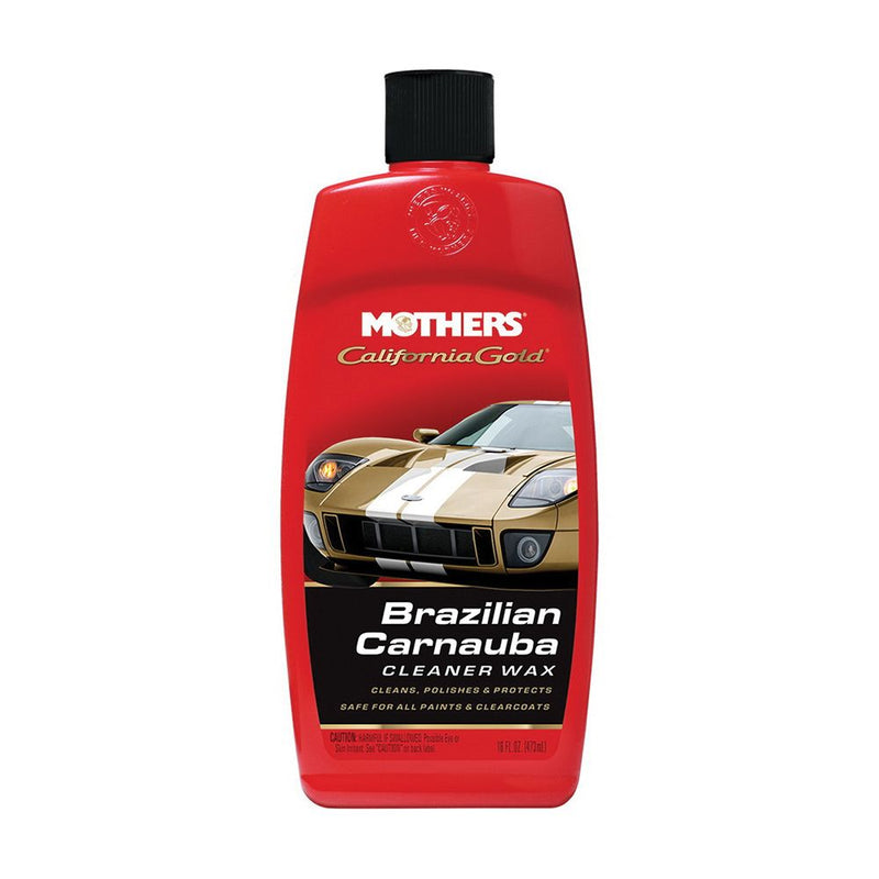 05701 California Gold 16 oz White Brazilian Carnauba Cleaner Wax Liquid