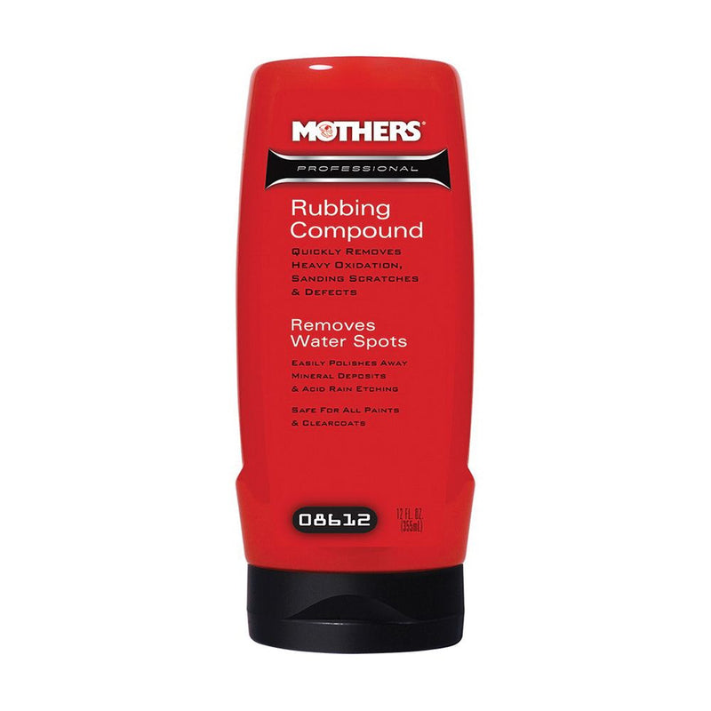 08612 Professional Rubbing Compound, White, 12 oz Can