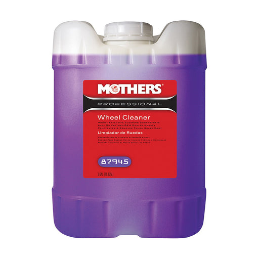 Mothers Professional 87945 Wheel Cleaner, 5 gal Can, Purple, Liquid