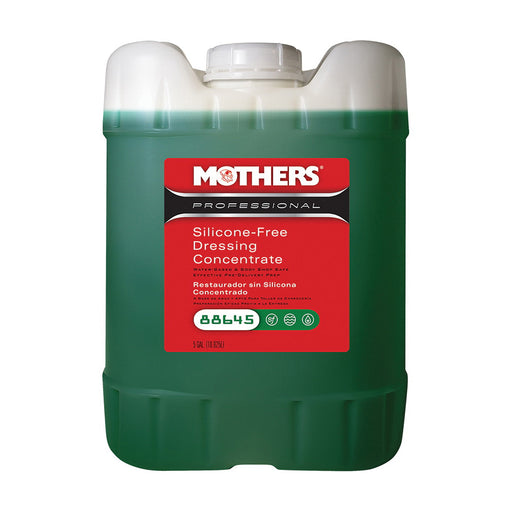 Mothers Professional 88645 Silicone Free Dressing, 5 gal Can, Yellow, Liquid