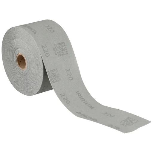 Mirka Abrasives, Inc. Mirka Iridium 24-584-120 Semi-Open Coated Abrasive Roll, 2-3/4 in W x 120 ft L