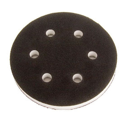 Mirka Abrasives, Inc. Mirka 1066 Grip Faced Interface Pad, 6 in Dia x 1/2 in THK, Hook and Loop Atta