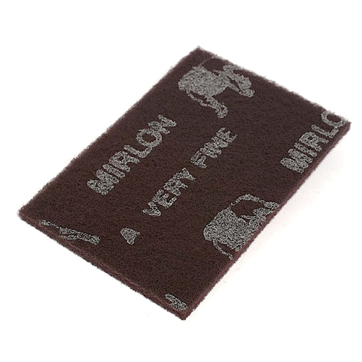 Mirka Abrasives, Inc. Mirka Mirlon 18-111-447 18 Series Non-Woven Scuff Pad, 6 in W x 9 in L, 360 Gr