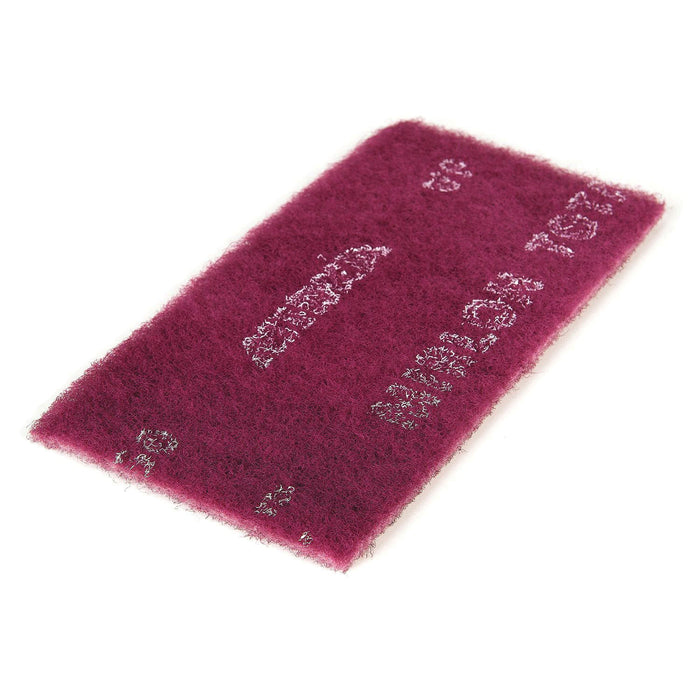 Mirka Abrasives, Inc. Mirka Mirlon 18-111-448 18 Series Non-Woven Scuff Pad, 6 in W x 9 in L, 1500 G