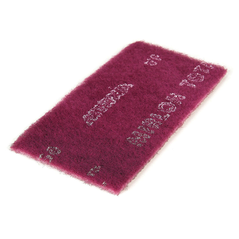 Mirka Abrasives, Inc. Mirka Mirlon 18-111-448 18 Series Non-Woven Scuff Pad, 6 in W x 9 in L, 1500 G