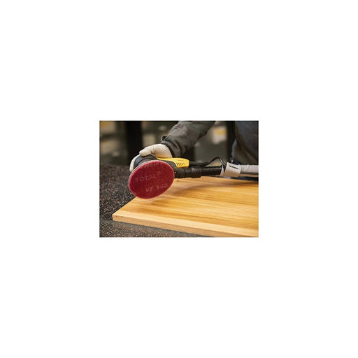 Mirka Abrasives, Inc. Mirka Mirlon Total 18241360 Plain Attachment Sanding Pad, 6 in Dia, Red, 360 G — view 2