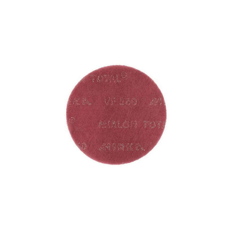Mirlon Total Plain Attachment Pad 18241360 360 Grit 6 in Red