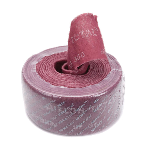 Mirka Abrasives, Inc. Mirka Mirlon Total 18-573-373 18 Series Non-Woven Scuff Roll, 4-1/2 in W x 33