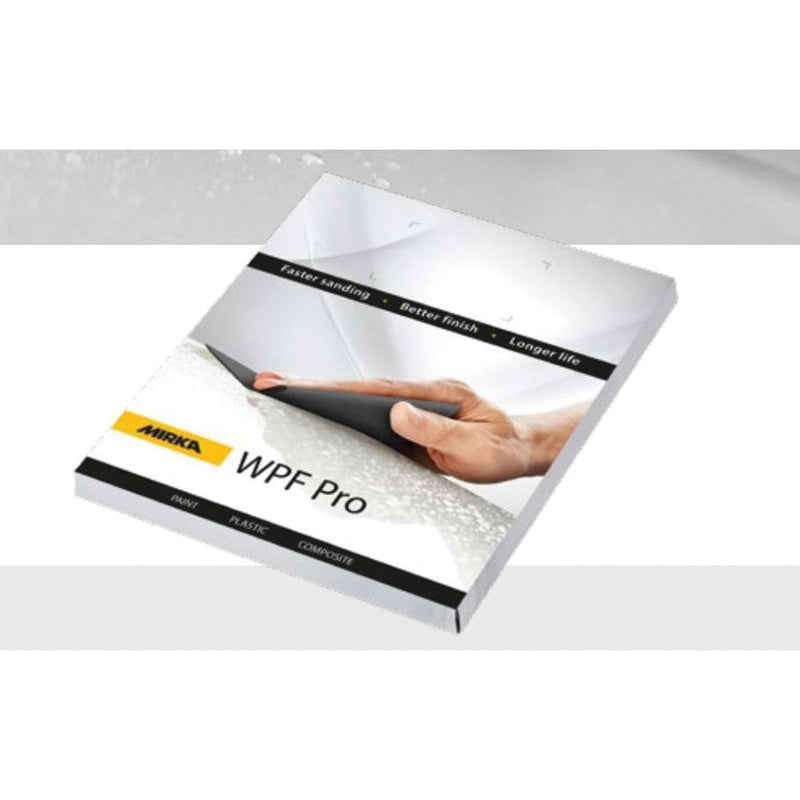 21101P2000 Waterproof Plain Sanding Sheet P2000 Grit 11 in x 9 in, Silicon Carbide