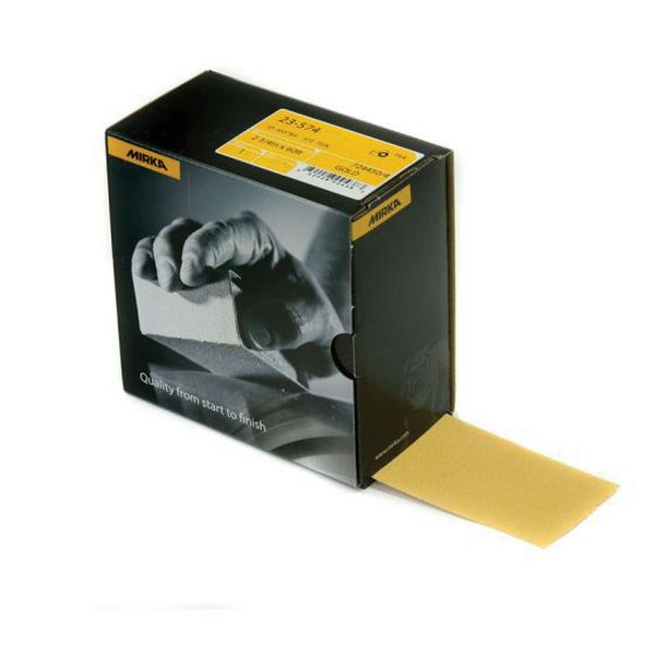 Bulldog Gold Semi-Open Coated Abrasive Sheet Roll 23584600 – P600 Grit, 2-3/4 in x 40 yd