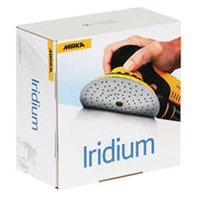 Mirka Abrasives, Inc. Mirka Iridium 24-6MH-040 Semi-Open Coated Abrasive Vacuum Disc, 6 in Dia, Alum — view 2