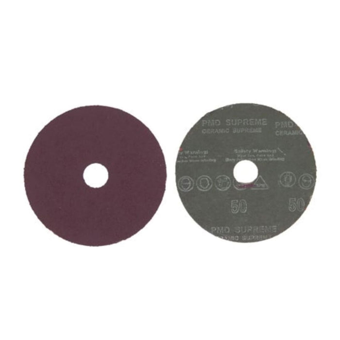 Mirka 63-578-050 63 Series Grinding Disc, 5 in Dia, 50 Grit, Coarse Grade, Ceramic Alumina Abrasive