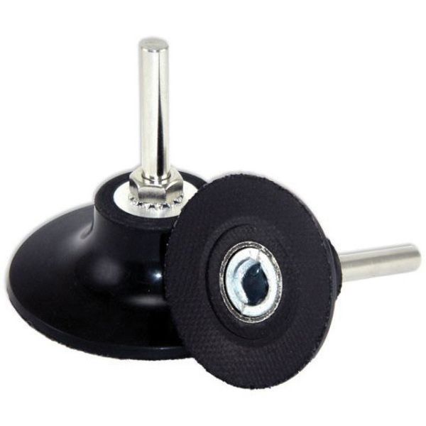 65-003 R Type Disc Holder, 3 in, Use With: Mini Grinding Disc
