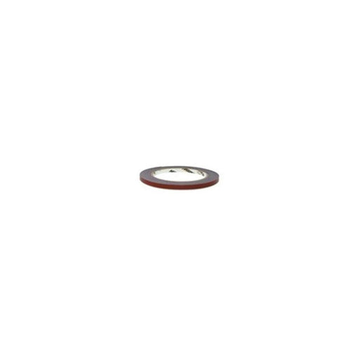 Mirka Abrasives, Inc. Mirka 9190320008 Number Plate Tape, 16.4 ft L x 0.24 in W, 1.1 mm THK, Gray