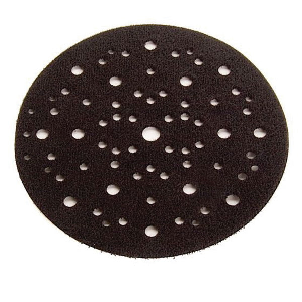 Mirka Abrasives, Inc. Mirka 9956 Grip Faced Interface Pad Protector, 6 in Dia x 1/8 in THK, Hook and