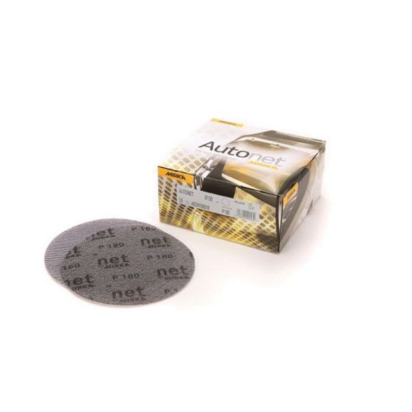 Mirka Abrasives, Inc. Mirka Autonet AE23205032 AE Series Closed Coated Grip-On Sanding Disc, 5 in, P