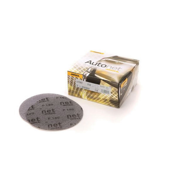 Mirka Abrasives, Inc. Mirka Autonet AE23205018 AE Series Closed Coated Grip-On Sanding Disc, 5 in, P