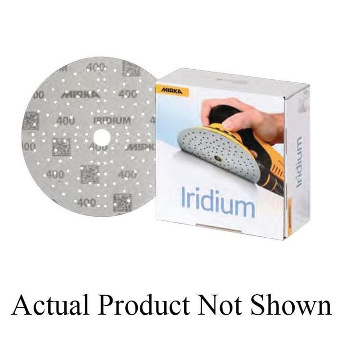 Mirka Abrasives, Inc. Mirka Iridium 24-342-080 Semi-Open Coated Abrasive Disc, 6 in Dia, Aluminum Ox — view 2