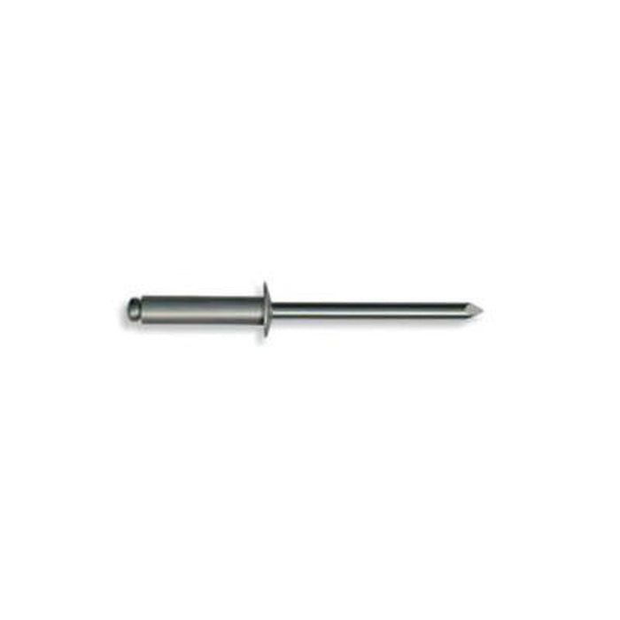 Marson Rivets, Tools & Parts by Alcoa Open-End Structural Rivet, 3/16 In Dia, 3/8 To 1/2 In Grip, Al — view 2