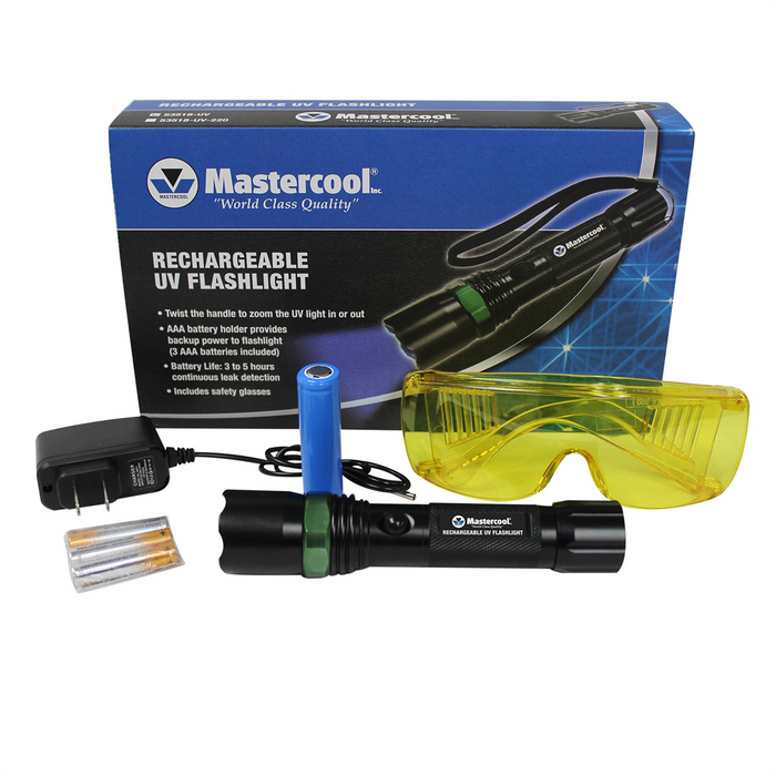 Mastercool Rechargeable Uv Flashlight